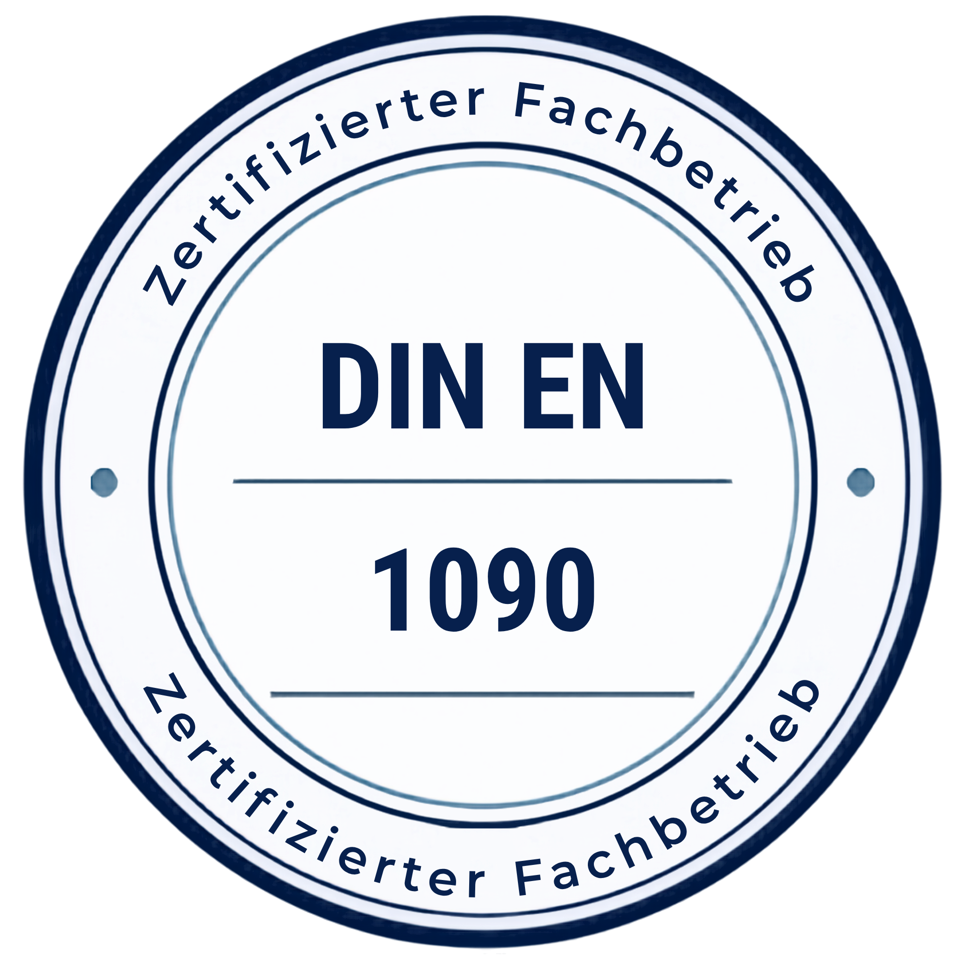 Zertifizierter Fachbetrieb nach DIN EN 1090