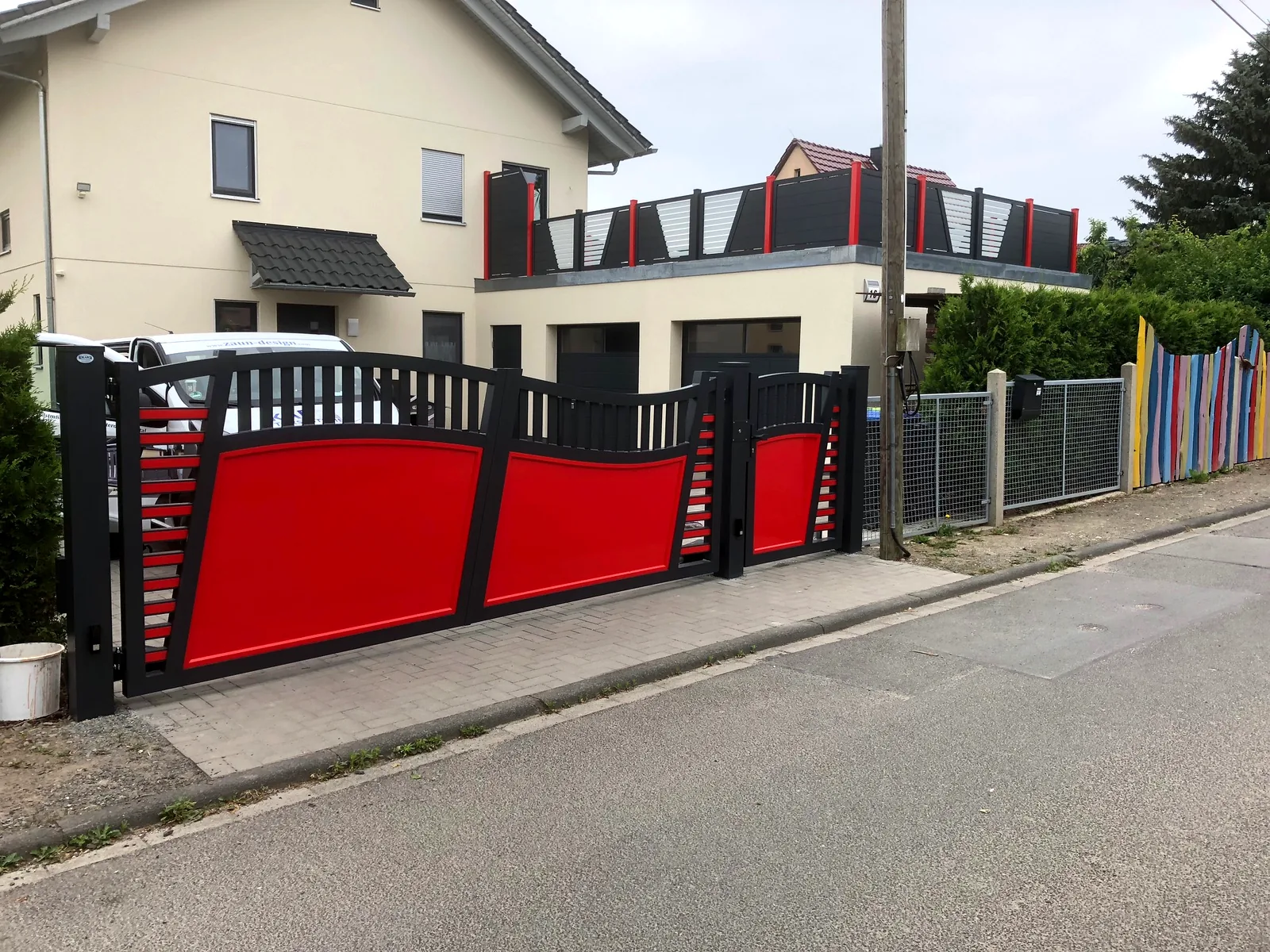 Anlage Modell Milano, gefertigt von KAB Torsysteme in Brotterode-Trusetal